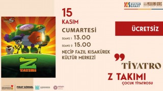 Kahramanmaraş’ta Çocuklara Özel “Z Takımı” Tiyatro Gösterisi