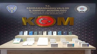 Kahramanmaraşta kaçak cep telefonu operasyonu