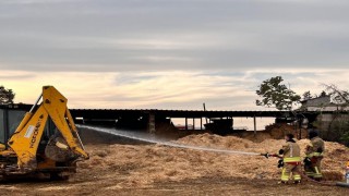 Kahramanmaraşta samanlık yangını