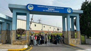 Kaliteli içme suyunun yolculuğuna tanık oldular