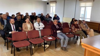 Kamu çalışanları ve muhtarlara afet eğitimi verildi