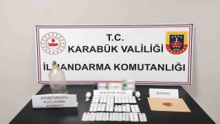 Karabükte uyuşturucu operasyonu: 1 gözaltı