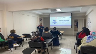 Karacasuda afet farkındalık eğitimi