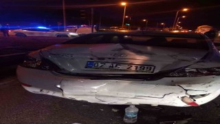 Karapınarda trafik kazası: 1 yaralı