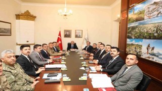 Karsta asayiş ve güvenlik toplantısı yapıldı.