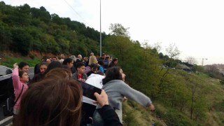 Kartalda 1O Kasımda anlamlı etkinlik: Öğrenciler doğaya 1938 tohum topu bıraktı