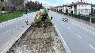 Kartepe tramvayında ilk kepçe vuruldu