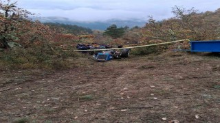 Kastamonuda devrilen traktörün sürücüsü hayatını kaybetti