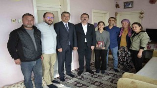 Kaymakam Ateş, öğrencilerin misafiri oldu