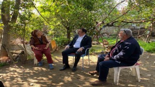 Kaymakam Ateş, vatandaşların evlerine misafir oldu