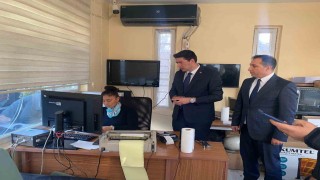 Kaymakam Erdoğan Gümrük Müdürlüğünü ziyaret etti