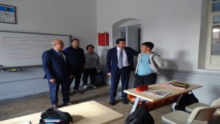 Kaymakam Evileceden okul ziyaretleri