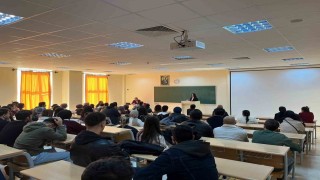 Kaymakam Kılıç, BŞEÜ öğrencileri ile deneyimlerini paylaştı