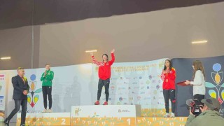 Kayserili sporcu BalkanŞampiyonu oldu