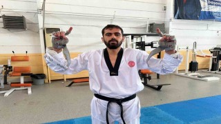 Kayserili sporcunun hedefi şampiyonluk