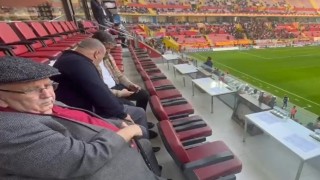 Kayserispor eski başkanlarından Kebapçı Hilmi statta