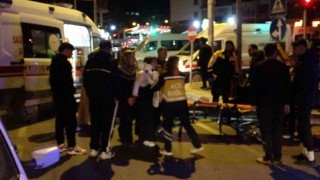 Kazaya karışan sürücü aracı bırakıp kaçtı: 3 yaralı