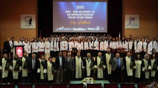 KBÜde diş hekimliği öğrencileri beyaz önlüklerini giydi