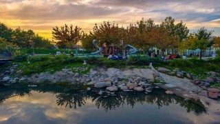 Kent Parkta sonbahar büyüsü