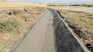 Kepenek köyü sulama tesisi tamamlandı