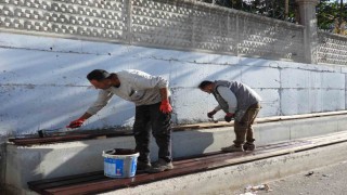 Kepez Belediyesinden okullara estetik dokunuş