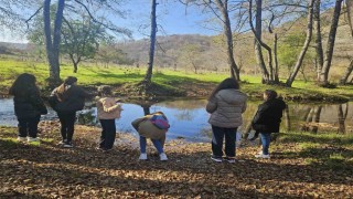 Kırklarelinde çocuklar için doğa yürüyüşü