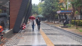 Kırklarelinde sağanak etkili oldu