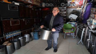 Kırşehir Uzun Çarşıda soba satışları arttı