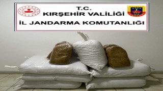 Kırşehirde jandarmadan kaçak tütün operasyonu