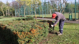 Kış turizminin gözdesi Kartepede park ve bahçeler güzelleşiyor