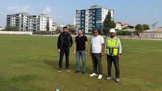 Kobaner, 7 Ocak Stadyumu’ndaki Çalışmaları İnceledi
