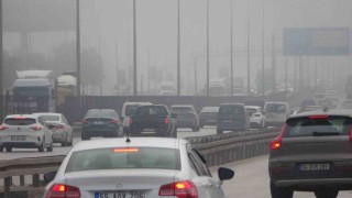 Kocaelide etkili olan sis sürücülere zor anlar yaşattı