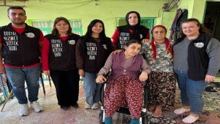 Koçarlı Belediyesi Sosyal Hizmet Destek Ekibi ihtiyaç sahiplerinin yanında olmayı sürdürüyor