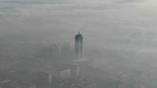 Konya güne kartpostallık sis manzarasıyla başladı