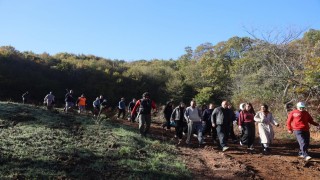 Körfezde öğrenciler doğa yürüyüşünde buluştu