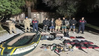 Kuşadasında yasa dışı geçiş hazırlığındaki 5 düzensiz göçmen yakalandı