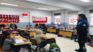 Kütahya İl Emniyet Müdürlüğünden öğrencilere güvenlik eğitimi