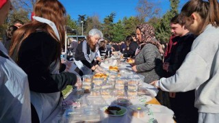 Kütahya Kılıçarslan Anadolu Lisesinden Gazzeye destek