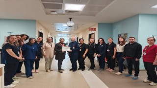 Kütahya Şehir Hastanesi Göz ve Dermatoloji Kliniğine el hijyeni teşekkürü