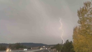 Kütahyada dolu yağışı etkili oldu