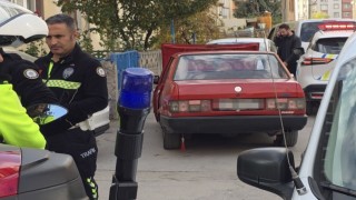 Kütahyada dur ihtarına uymayan sürücü aracını bırakıp kaçtı