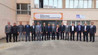 Kütahyada merkez meslek lisesi müdürleriyle istişare toplantısı