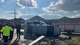 Kütahyada trafik kazası: 7 yaralı