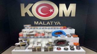 Malatyada kaçakçılık operasyonları