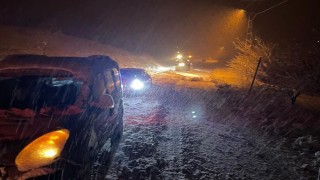 Malatyada kar yağışı ulaşımı olumsuz etkiledi