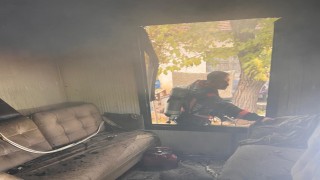 Malatyada konteyner yangını