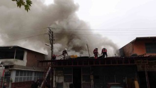 Malatyada sanayi sitesindeki yangın kontrol altına alındı