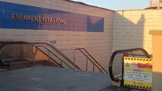 Maltepe Esenkent metrosunda bir yolcu intihara teşebbüs etti