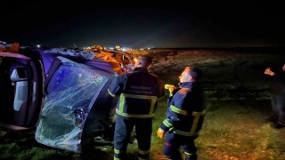 Mardinde cip şarampole devrildi: 4 yaralı