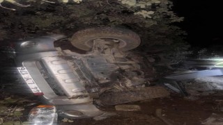 Mardinde devrilen pikapta 2si çocuk 6 kişi yaralandı